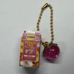 PEACH TEA ピーチティー キーホルダー ミニチュア