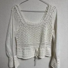 ZARA ニット ブラウス