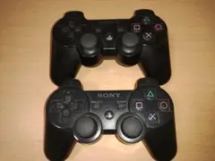 PS3 DUALSHOCK3 コントローラー２台