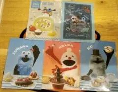 パペットスンスン　コンビニ限定クリアファイル　5種セット