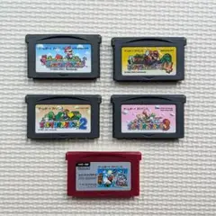 【ソフトのみ】GBAスーパーマリオシリーズセット