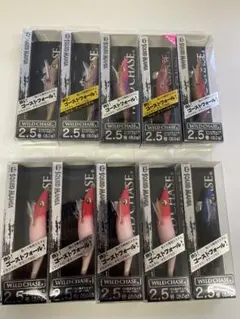 スクイッドマニア　ワイルドチェイス　10セット　オモリグ　イカメタルのサムネイル