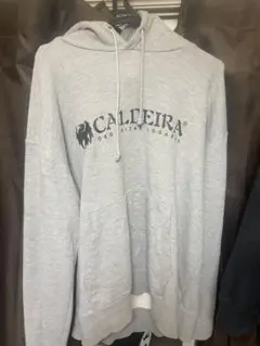 CALDEIRA グレー パーカー XL フットサル