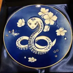 値下げ!　◇◆蛇年◆◇　Meissen マイセン 2001年製 干支プレート　蛇 2025年最新】マイセン 干支 蛇の人気アイテム - メルカリ