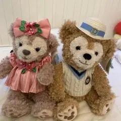 2012 ダッフィー シェリーメイ　ぬいぐるみ　ディズニーシー