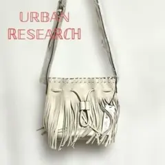URBAN RESEARCH/都會研究/束繩流蘇斜挎包
