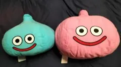 スライム型ぬいぐるみ 青 ピンク 2個セット