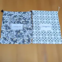 ディオール　DIOR　巾着袋　布袋　保存袋 2枚セット