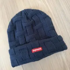 新品未使用品 Supreme Basket Weave Beanie