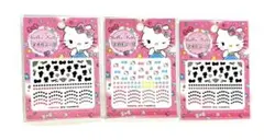 ハローキティ ネイルシール 3パック