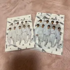 SnowMan　ポートレートシリーズ2021　ミニクリアファイル　メモ帳　セット