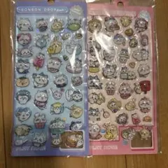 海外製　ちいかわウォーターシール2枚セット