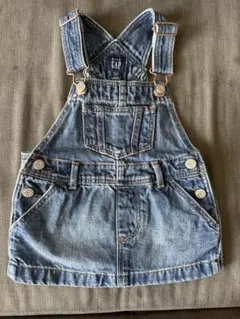 baby GAP デニムオーバーオールワンピース 12-18ヶ月