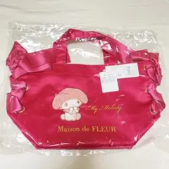Maison de FLEUR PINK MANIA マイメロサイドリボントート