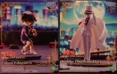 名探偵コナン 江戸川コナン、怪盗キッド フィギュアセット