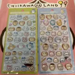 大人気 ちいかわ ボンボンドロップシール みんな ニコニコ ポーズ 2種類セット