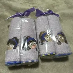 忍たま　刺繍　ミニタオル