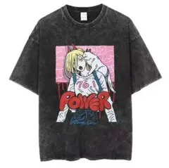 【残りわずか】Tシャツ チェンソーマン パワー 男女兼用 Lサイズ L