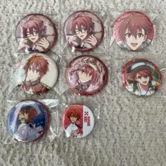 七瀬陸　缶バッジセット6