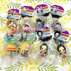 ONE PIECE フリフリマスコット 8点セット