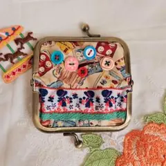 蝶々道のお散歩「コンパクトマルチケース」印鑑ケース兼ニードルケース