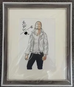T.F.O.A x COLLARS イラストポスター サイン入り 高橋ヒロシ先生 高橋ヒロシ直筆サイン入り複製カラーイラスト[WORST]