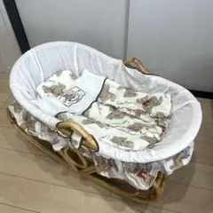 2025年最新】籐 ベビーベッドの人気アイテム - メルカリ