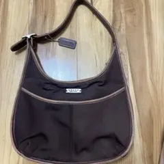 コーチ エルゴ ワンショルダーバッグ ブラウン vintage ボーボー