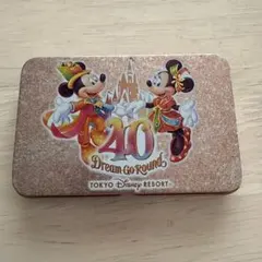 Disney【美品】東京ディズニーリゾート 40周年記念 空き缶ケースのサムネイル