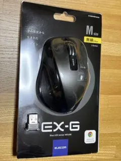 ELECOM EX-G Mサイズ 無線マウス