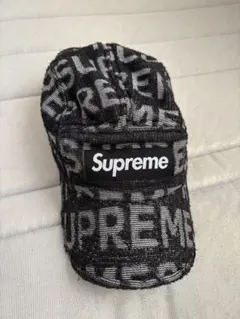 Supreme ダークグレーキャップ　値下げします S LOGO CAP ダメージ加工 キャップ ダークグレー ブラック（2024