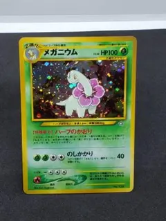 メガニウム ポケモンカード eカード ホロ第1弾基本拡張パック 102/128