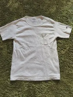 Champion ホワイト Tシャツ 海外Sサイズ