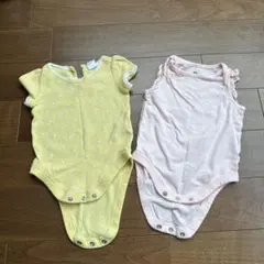 baby GAP ロンパース 3-6ヶ月 2色セット