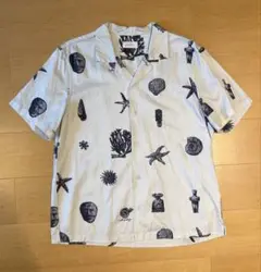定価より50％以上オフ新品　サタデーズニューヨークシティ　半袖シャツ ホワイト Saturdays NYC（サタデーズ ニューヨークシティ ）の「Cameron