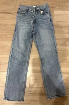 Via.J デニムパンツ ライトブルー ボタンフライのサムネイル