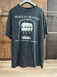【美品】US製Marilyn Manson Tシャツ サイズXL
