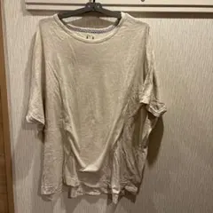 HEART MARKET ベージュ オーバーサイズTシャツ