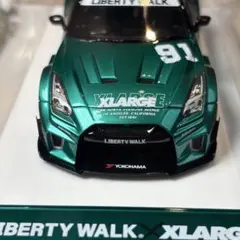 Make Up 1/43 LBWK × XLARGE NISSAN 35GT