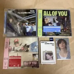 RIIZE ウォンビン II all of you トレカ CD セット - メルカリ