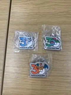 ポケモン メタルチャーム 30周年記念 3個セット