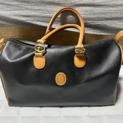 TRUSSARDI ボストンバッグ ブラック レザー 旅行鞄のサムネイル
