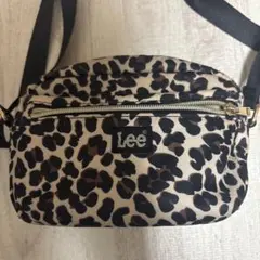 Lee レオパード柄 ショルダーバッグ