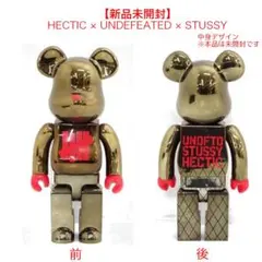 【新品未開封】ベアブリック400% HECTIC✖️STUSSY✖️UNDFTD