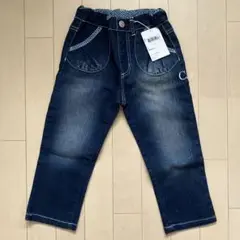 【新品タグ付】ジーンズ　長ズボン　100cm