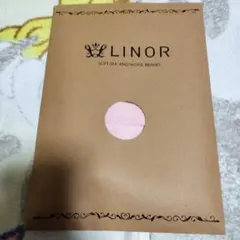 LINOR シルクとウールの腹巻き ピンク