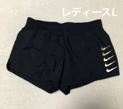 NIKE ナイキ　ランニングショートパンツ　レディース　ブラック　Lサイズ