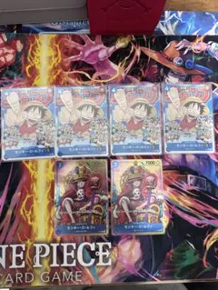 ルフィ プロモ P-043 P-033 ONE PIECEカードゲーム