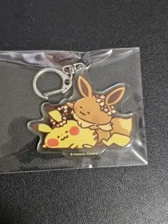 デデンネのなかよしビッグラバーキーホルダー☆ピチュー／ポケモン 一