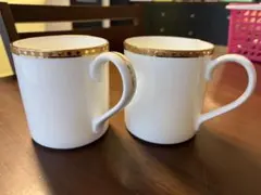 ティファニー　ゴールドバンド　コーヒーカップ